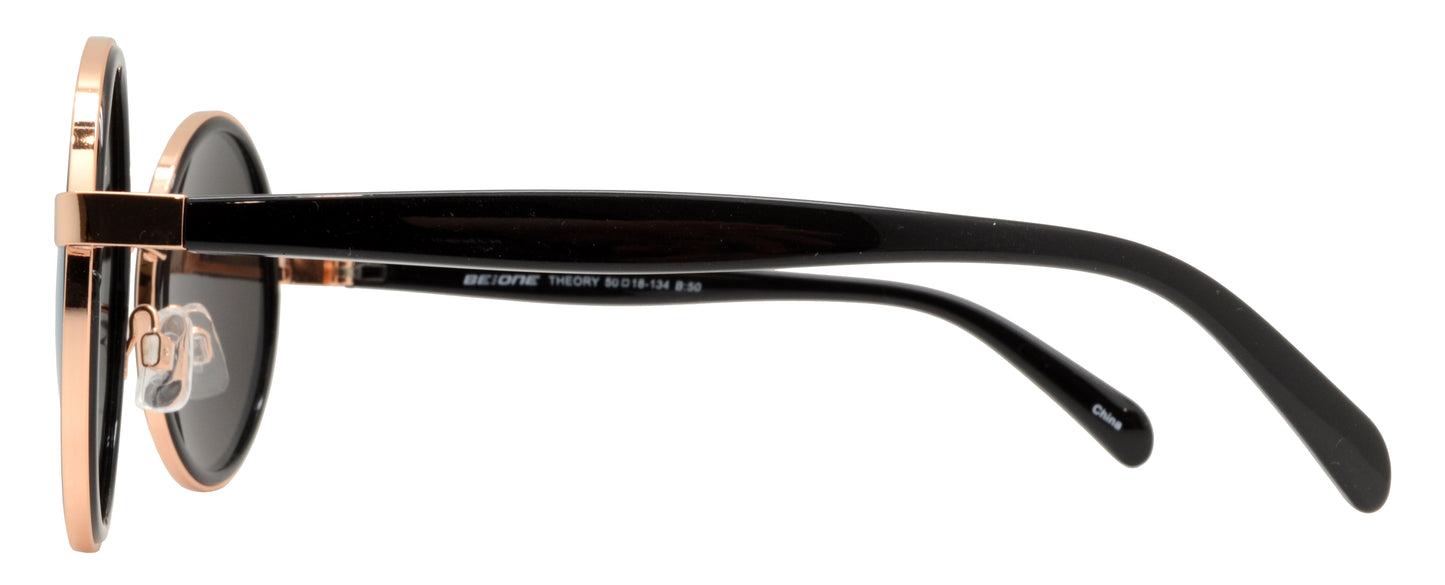 PL Theory - Polarized Round Plastic Sunglasses