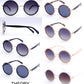 PL Theory - Polarized Round Plastic Sunglasses