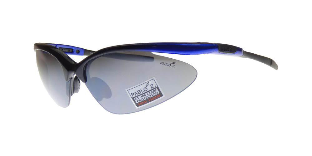 Wholesale - Turin - Sport Wrap Around Half Rimmed TR90 Sunglasses - Dynasol Eyewear