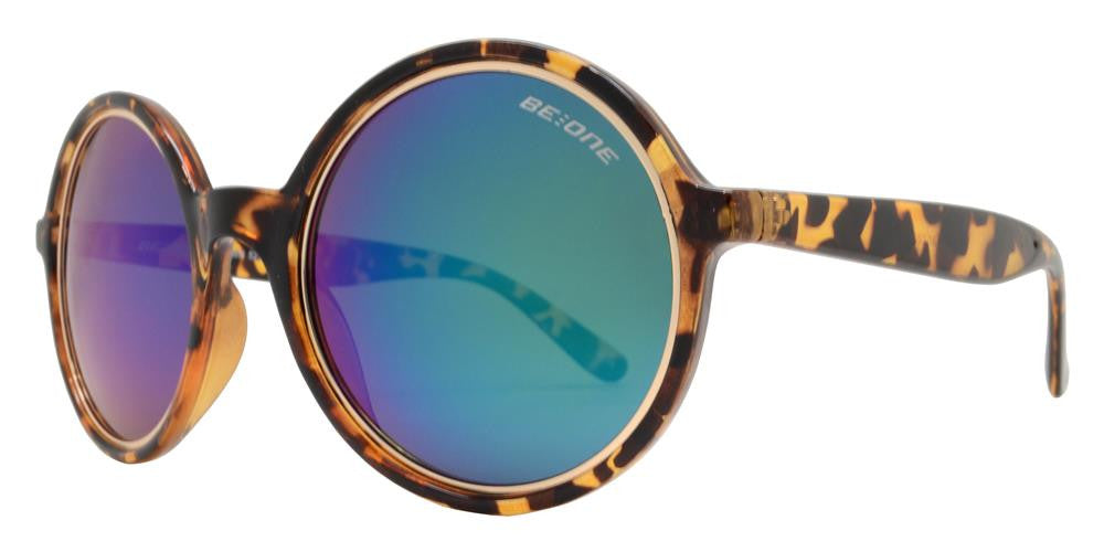 Wholesale - PL Uptown - Polarized Round Plastic Sunglasses - Dynasol Eyewear
