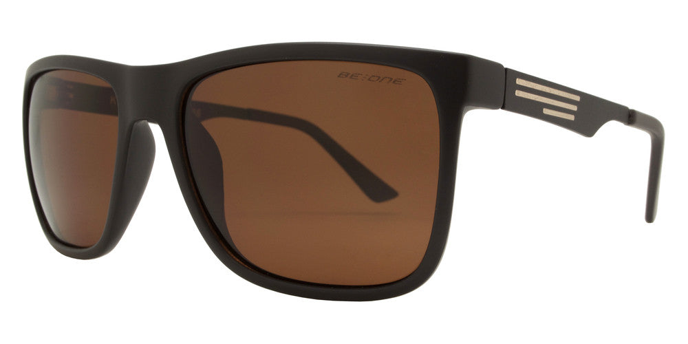 Wholesale - PL Kyodo - Polarized Retro Square Plastic Sunglasses - Dynasol Eyewear