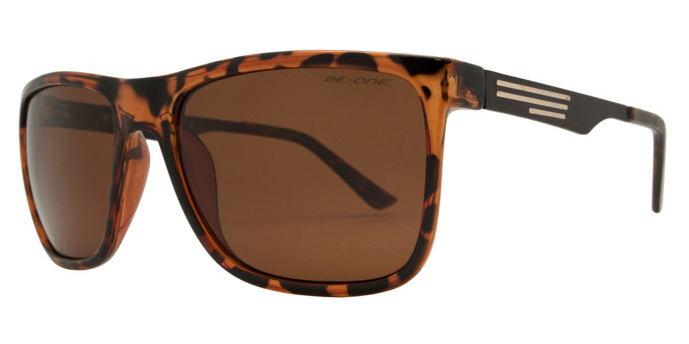 Wholesale - PL Kyodo - Polarized Retro Square Plastic Sunglasses - Dynasol Eyewear