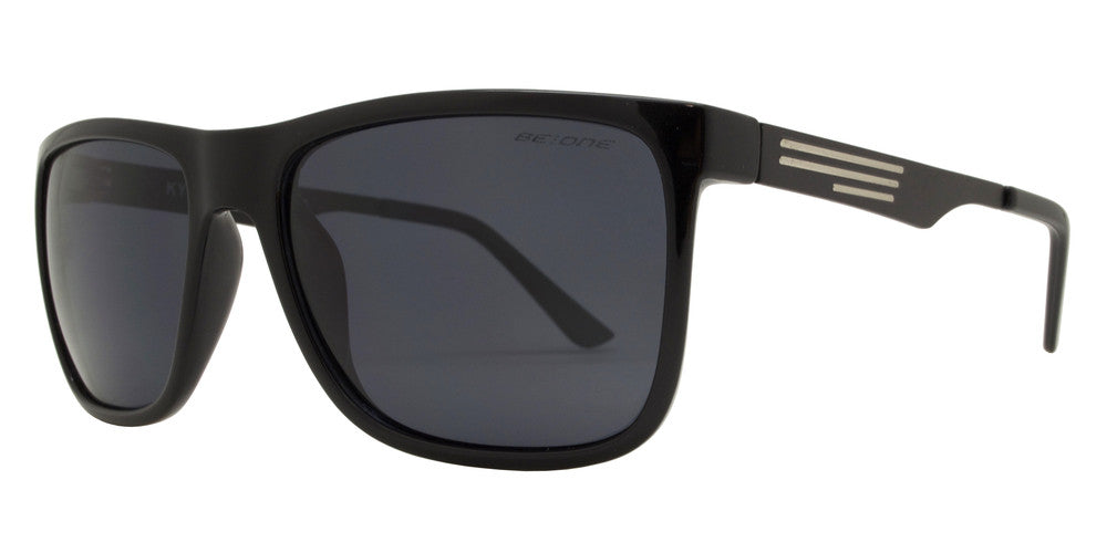 Wholesale - PL Kyodo - Polarized Retro Square Plastic Sunglasses - Dynasol Eyewear