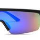 2683 - One Piece Lens Plastic Shield Sunglasses