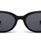 2691 - Rectangular Plastic Sunglasses