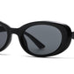 2691 - Rectangular Plastic Sunglasses