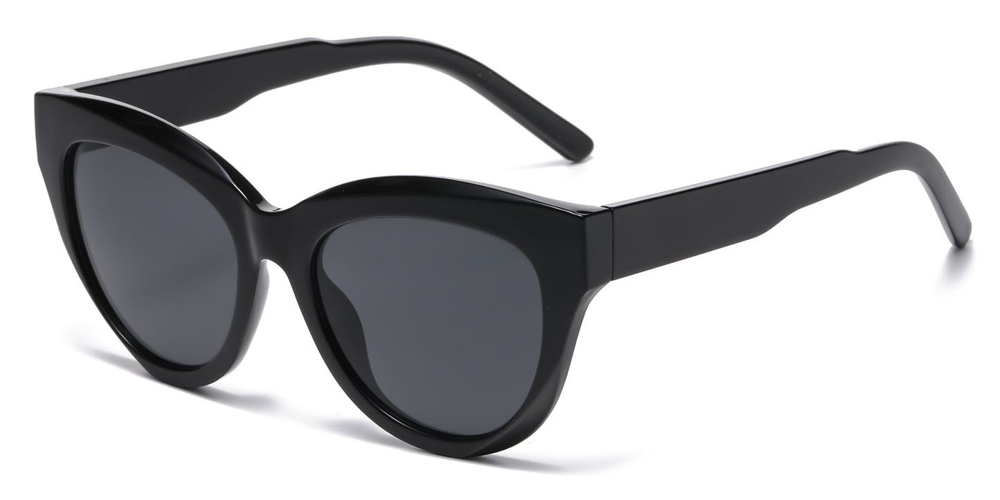 2692 - Cat Eye Plastic Sunglasses