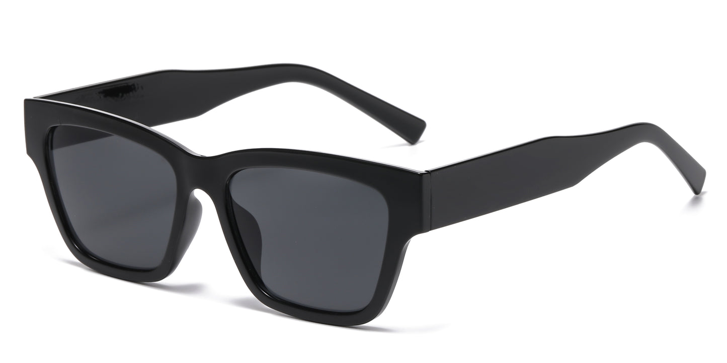 2695 - Square Fashion Plastic Sunglasses