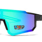 4583 - Kids Sports Shield Sunglasses with Color Mirrored Lens