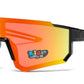 4583 - Kids Sports Shield Sunglasses with Color Mirrored Lens