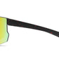 4586 - Kids Sport One Piece shield Sunglasses with Color Mirrored Lens