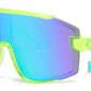 4588 - Kids Semi Rimless Color Mirror One Piece Shield Lens Sports Sunglasses