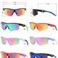 4593 -  Kids Sports Semi Rimless One Piece Lens Plastic Sunglasses