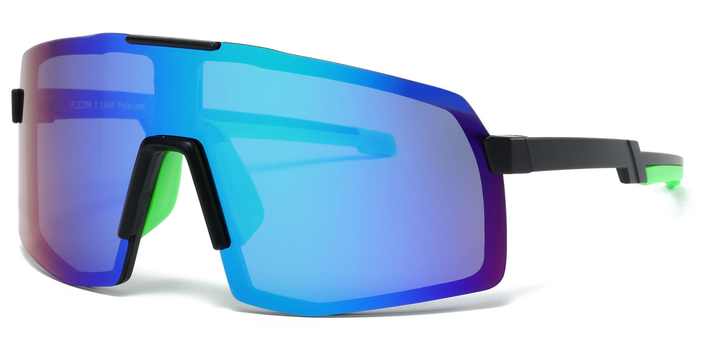 5209 - One Piece Sports Sunglasses