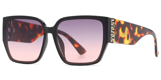5218 - Fashion Plastic Square Butterfly Sunglasses