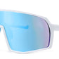 5228 - Plastic Flat Top One Piece Sports Rimless Sunglasses