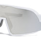 5235 - One Piece Shield Sports Sunglasses