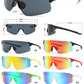 5247 - One Piece Lens Plastic Shield Sunglasses