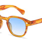 5259 - Round Frame with Key Hole Bridge Plastic Sunglasses