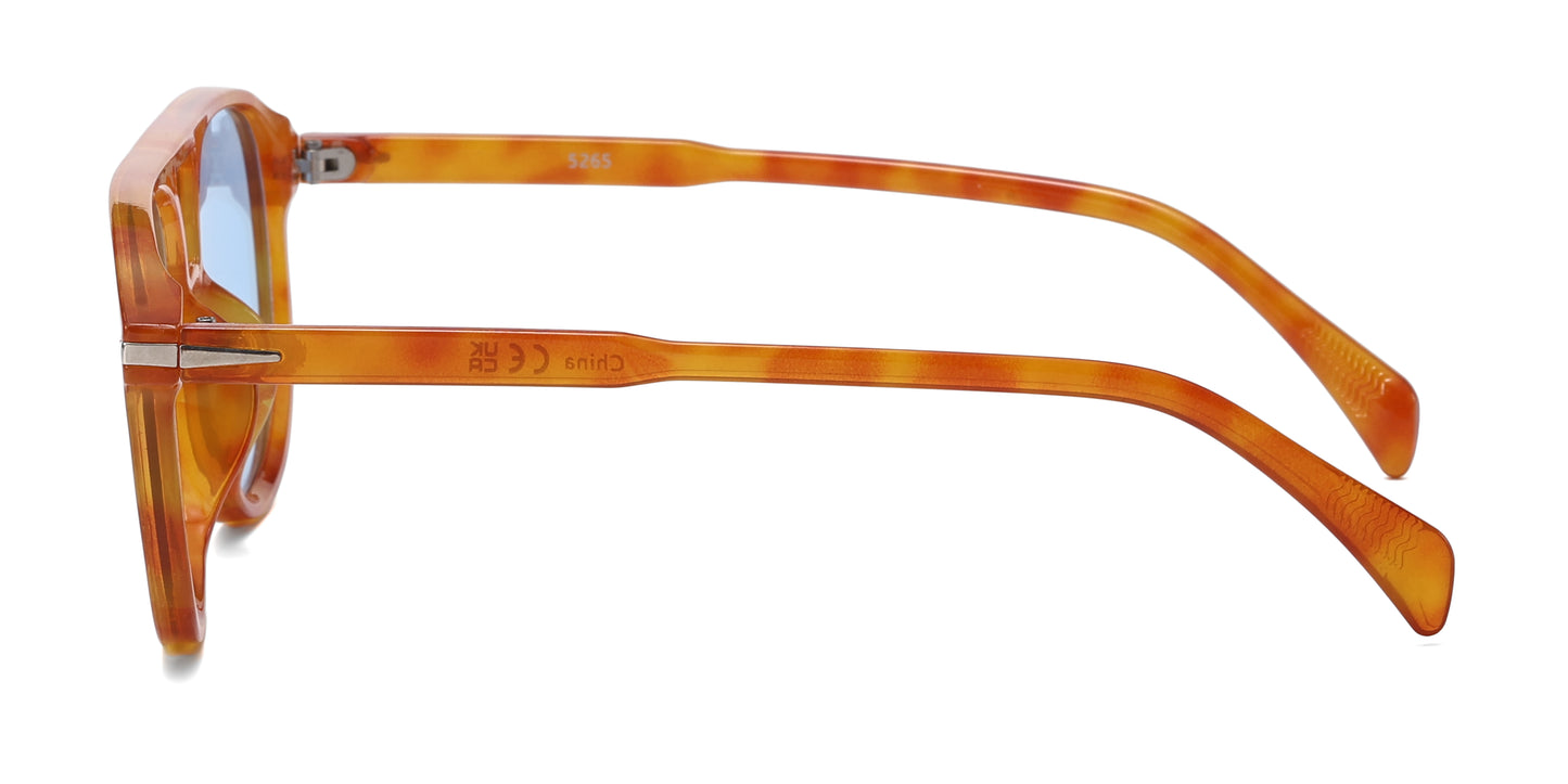 5265 - Modern Aviator Plastic Sunglasses