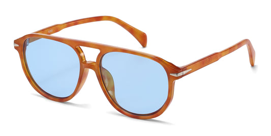5265 - Modern Aviator Plastic Sunglasses
