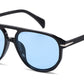 5265 - Modern Aviator Plastic Sunglasses