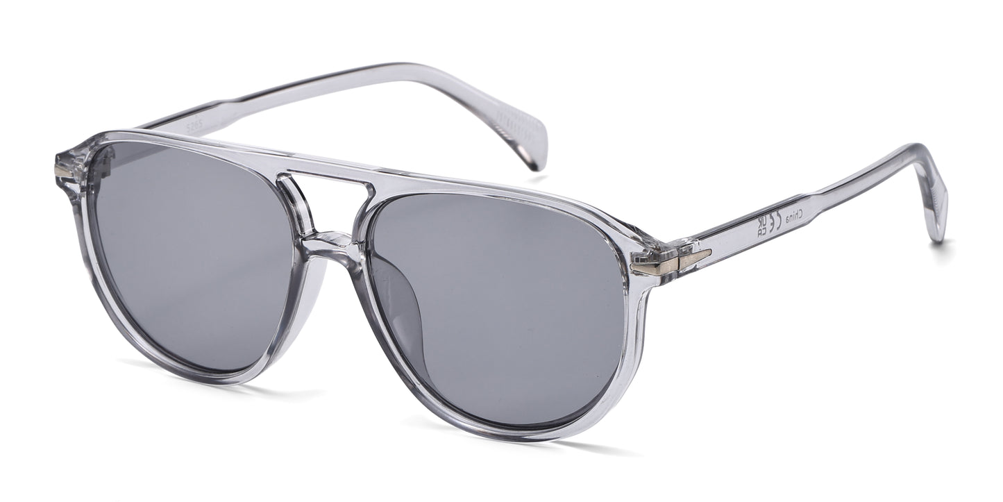 5265 - Modern Aviator Plastic Sunglasses