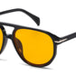 5265 - Modern Aviator Plastic Sunglasses