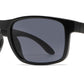 5280 - Squared Sports with Keyhole Bridge Plastic Sunglasses