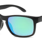 5280 - Squared Sports with Keyhole Bridge Plastic Sunglasses