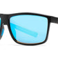 5281 - Classic Sport with Color Mirror Lens Plastic Sunglasses