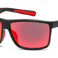 5281 - Classic Sport with Color Mirror Lens Plastic Sunglasses
