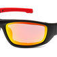 5282 - Men Sport Padded Wrap Around Plastic Sunglasses