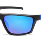 5283 - Color Mirror Lens Plastic Sport Sunglasses