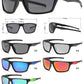 5283 - Color Mirror Lens Plastic Sport Sunglasses