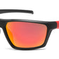 5283 - Color Mirror Lens Plastic Sport Sunglasses