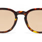 5284 - Round Frame with Key Hole Bridge Plastic Sunglasses