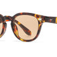 5284 - Round Frame with Key Hole Bridge Plastic Sunglasses