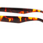 5284 - Round Frame with Key Hole Bridge Plastic Sunglasses