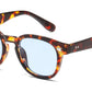 5284 - Round Frame with Key Hole Bridge Plastic Sunglasses