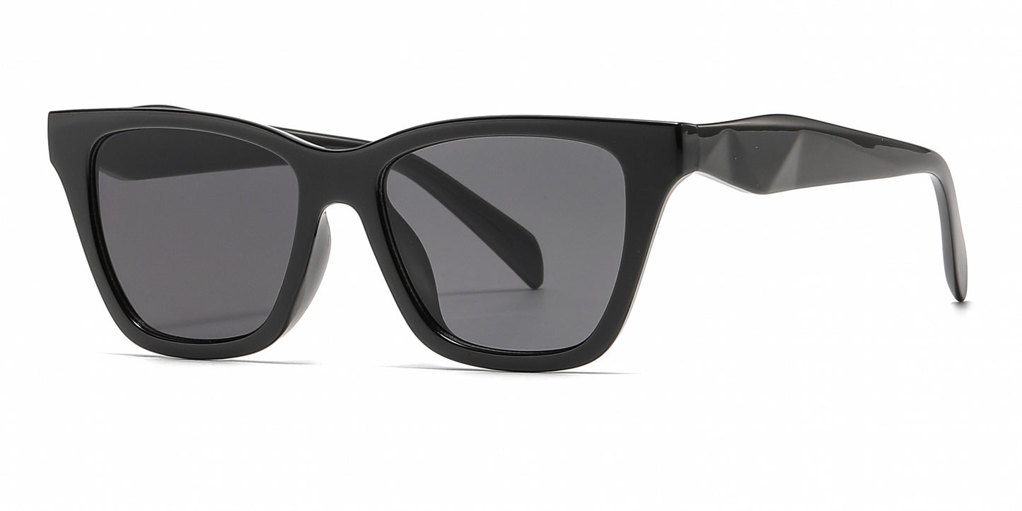5285 - Cat Eye Plastic Sunglasses