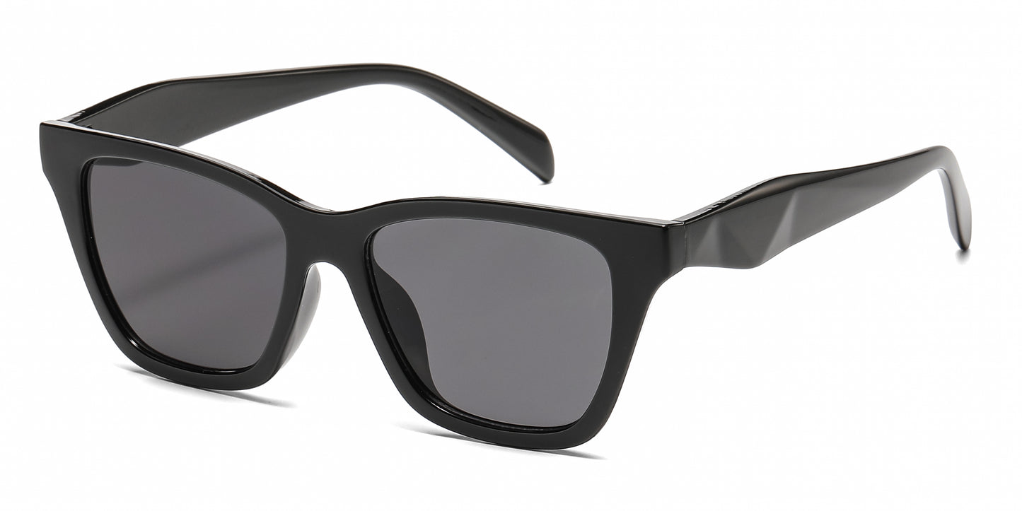 5285 - Cat Eye Plastic Sunglasses