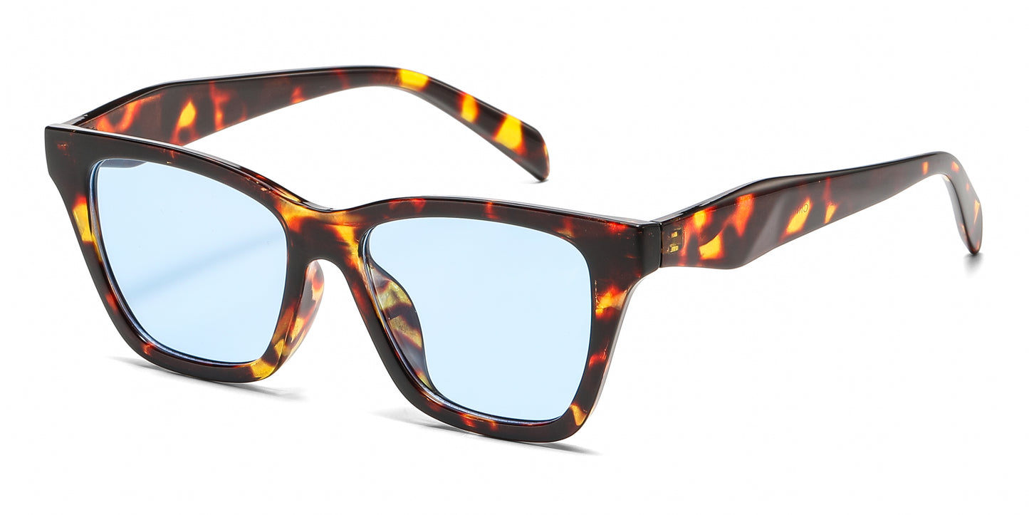 5285 - Cat Eye Plastic Sunglasses
