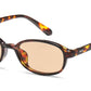 5286 - Small Oval Fashion Plastic Sunglasses