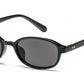 5286 - Small Oval Fashion Plastic Sunglasses