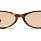 5288 - Classic Small Vintage Oval Plastic Sunglasses