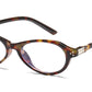 5288 - Classic Small Vintage Oval Plastic Sunglasses