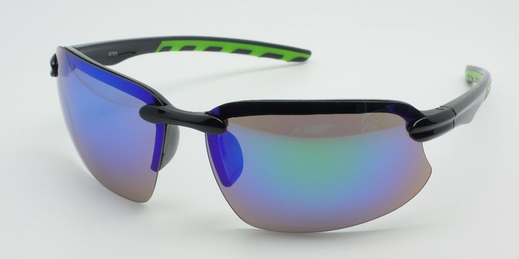 6701 - Rimless Sport Men Plastic Sunglasses
