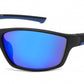 6703 - Rectangular Men Sport Plastic Sunglasses
