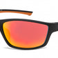6703 - Rectangular Men Sport Plastic Sunglasses